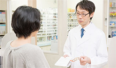 薬局の調剤時間に水素吸入