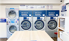 コインランドリーの待ち時間に水素吸入