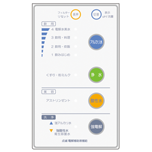 ステラ11(stella11)の操作パネル