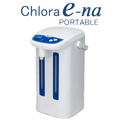 電解次亜塩素酸水生成器クロライーナポータブル