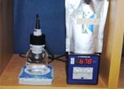溶存水素計 (水素濃度測定器) KM2100DHによるアルミパウチ容器の水素残存測定