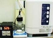 溶存水素計 (水素濃度測定器) KM2100DHによる水素水生成器の発生測定