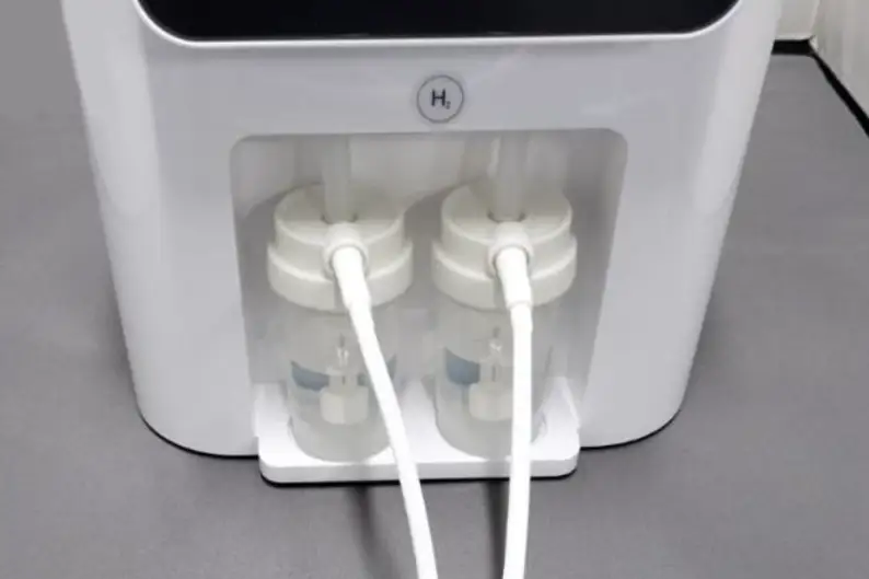 2人同時に水素吸引する時のカニューレ接続方法