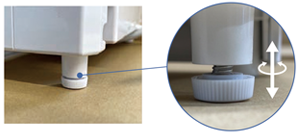 ���肵�Đݒu�ł���A�W���X�^�[�t�r��