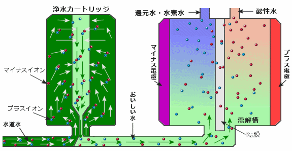 電気分解の機序