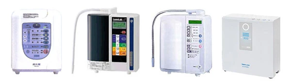 アルカリイオン水、電解還元水、水素水生成器の内部洗浄対応機種